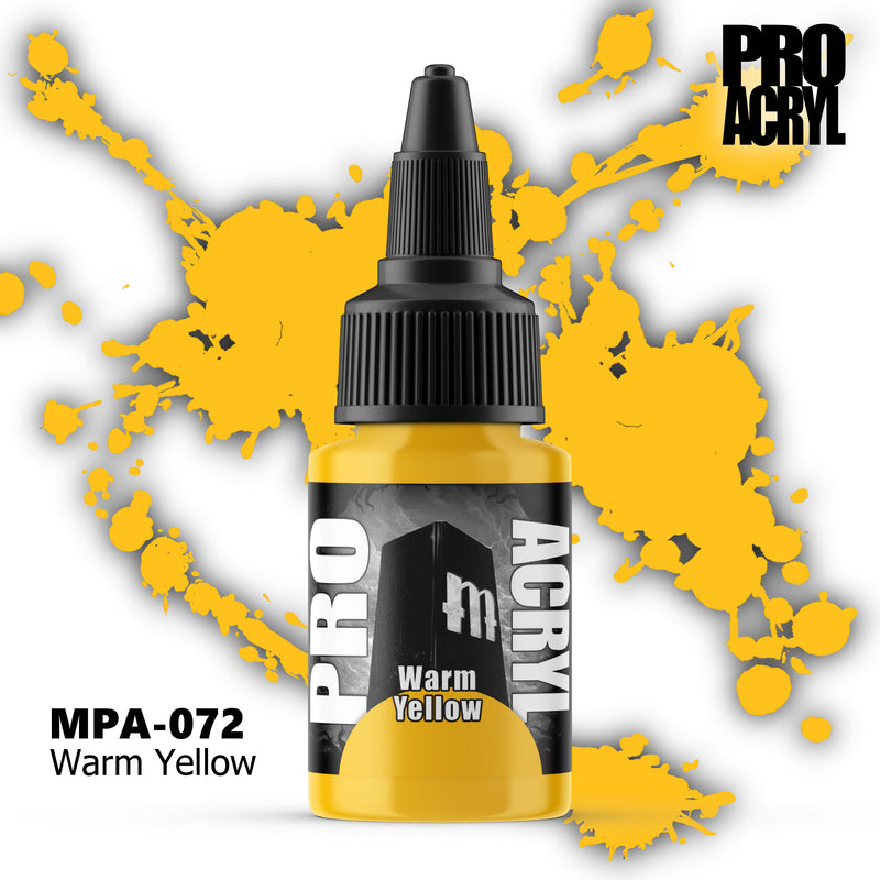 Pro Acryl - Warm Yellow (MPA-072)