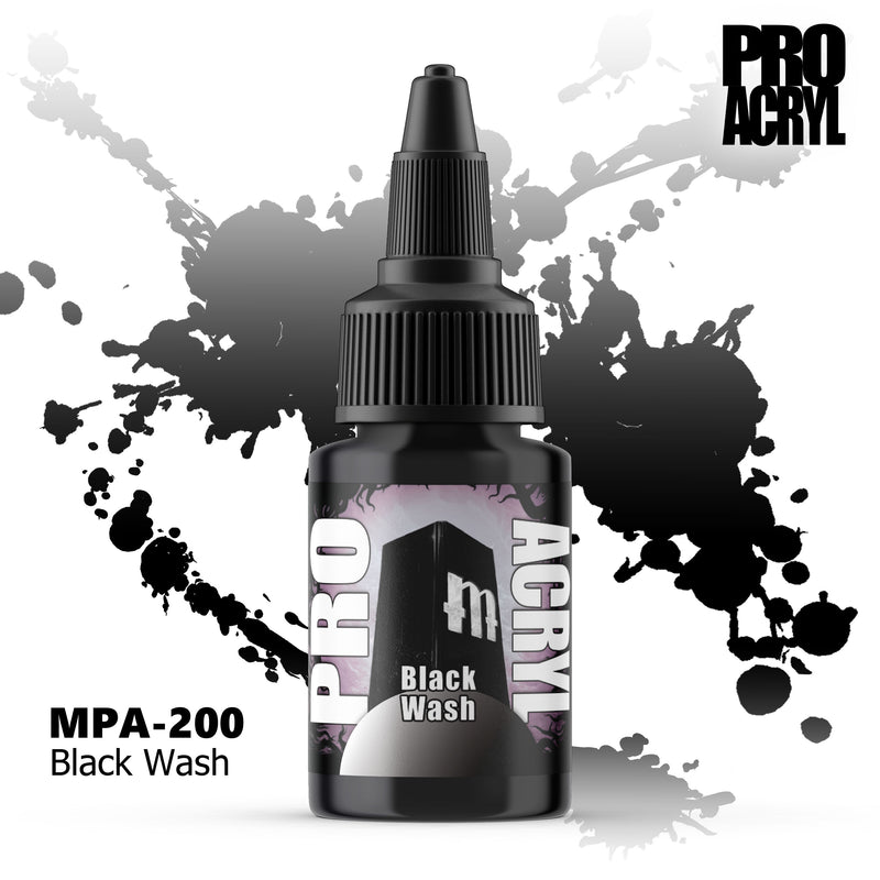 Pro Acryl - Black Wash (MPA-200)