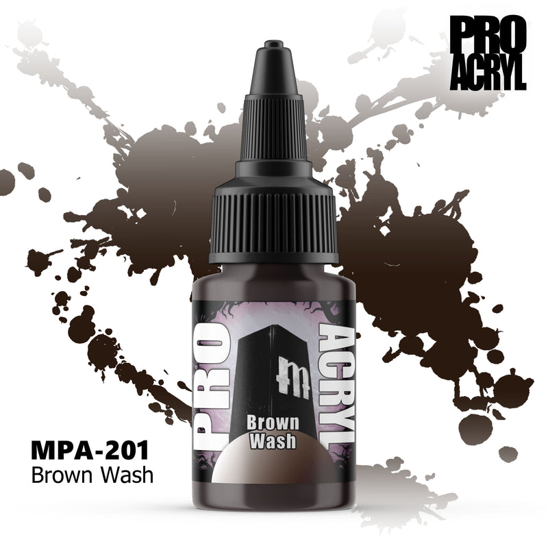 Pro Acryl - Brown Wash (MPA-201)