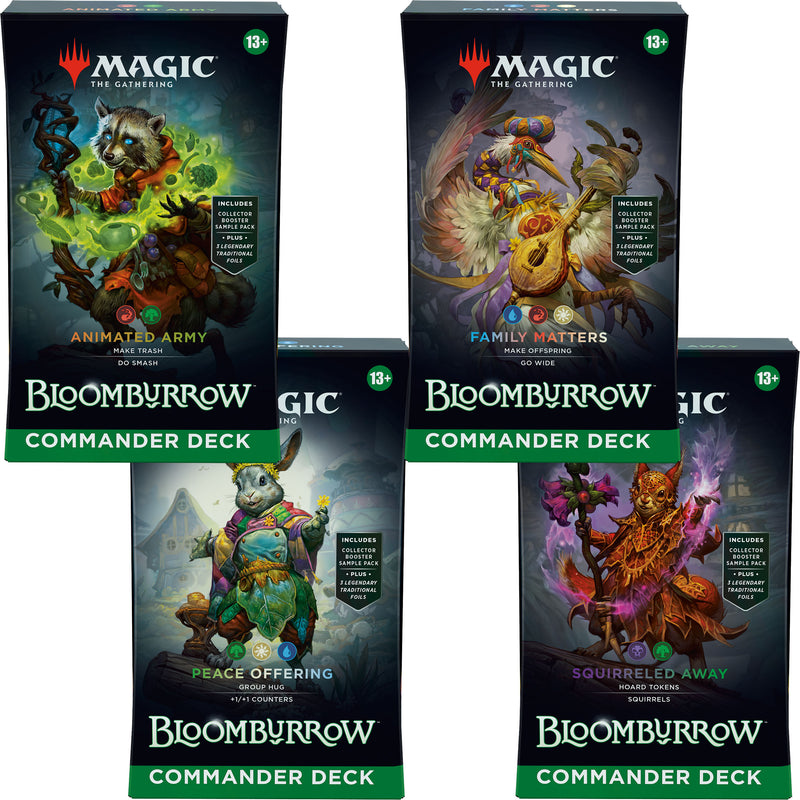 Bloomburrow - Commander Deck: Set of 4