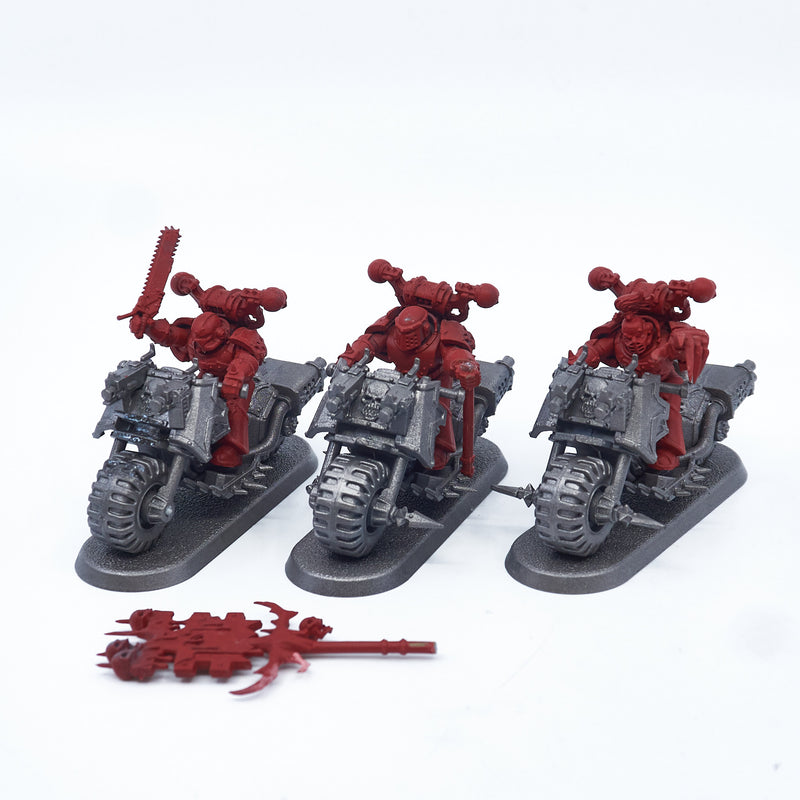 Chaos Space Marines - Chaos Bikers (01903) - Used
