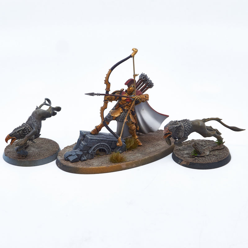Stormcast Eternals - Knight-Judicator with Gryph-hounds (02060) - Used