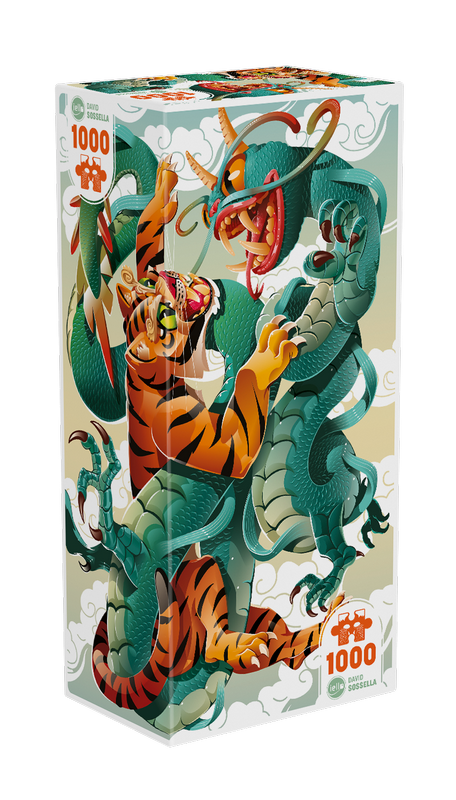 Puzzle Universe 1000 - The Tiger and The Dragon