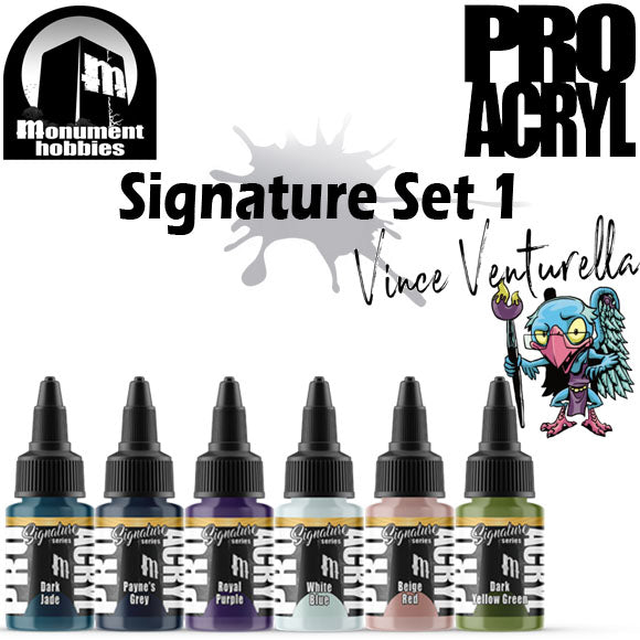 Pro Acryl - Signature Series Set 1: Vince Venturella (MPA-SET-VINCE)