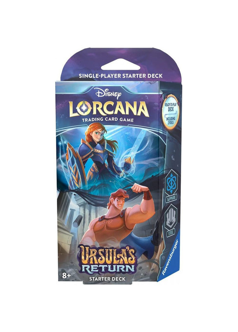 Lorcana: Ursula's Return - Starter Deck: Sapphire/Steel