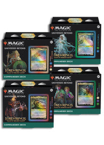The Lord of the Rings: Tales of Middle-Earth - Commander Deck Pack of 4