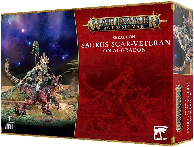 Seraphon Saurus Scar-Veteran on Aggradon ( 88-24 )