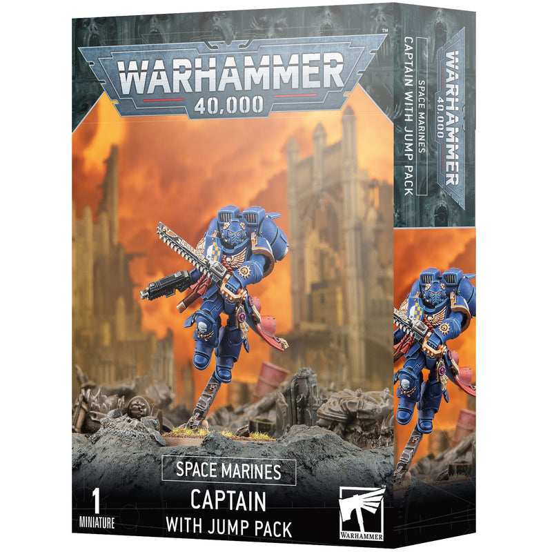 Space Marines Captain with Jump Pack ( 48-17 )