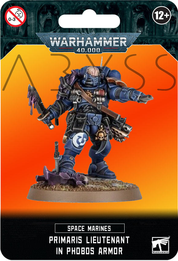 Space Marines Primaris Lieutenant in Phobos Armour (Leviathan) ( LEV-08 ) - Used