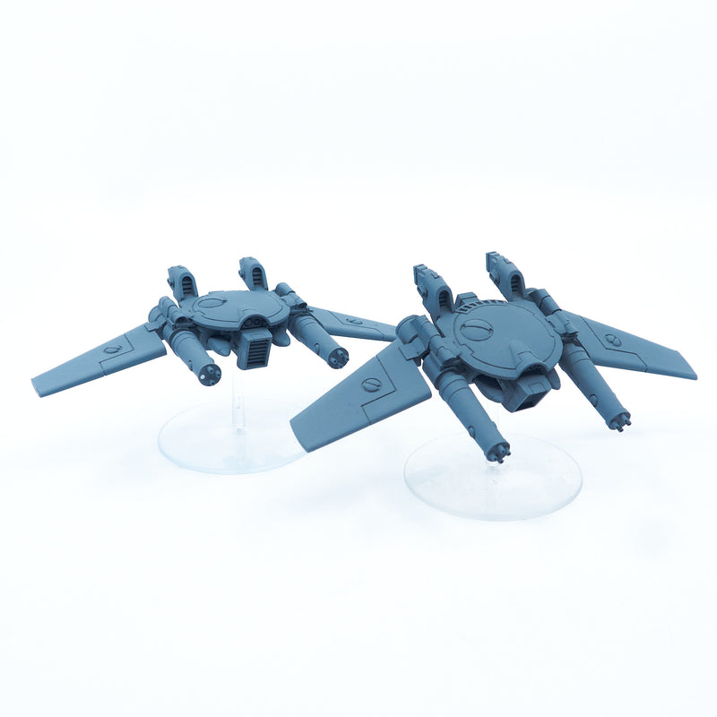 T'au Empire - Remora Drone Stealth Fighters (00259) - Used