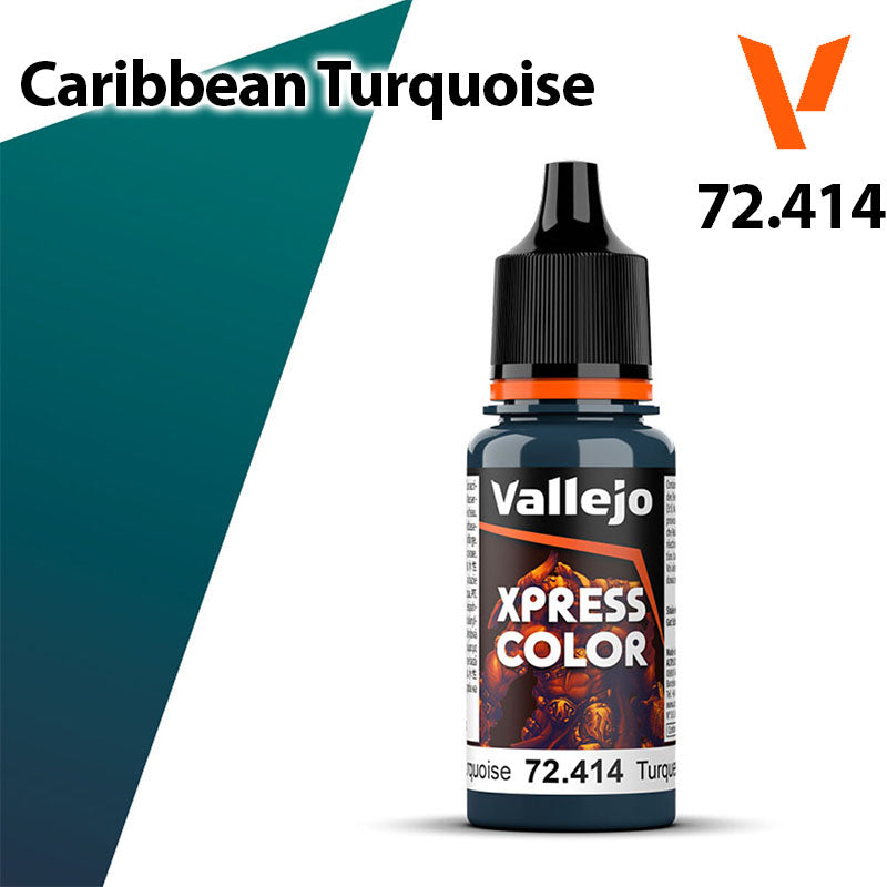Vallejo Xpress Color - Caribbean Turquoise - Val72414