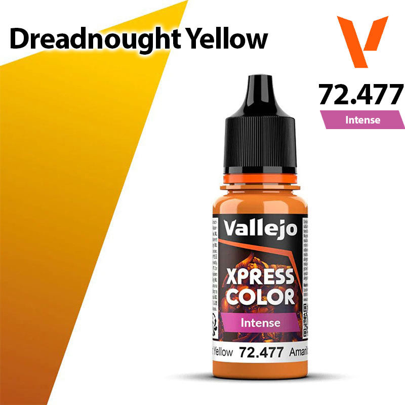 Vallejo Xpress Color - Intense Dreadnought Yellow - Val72477
