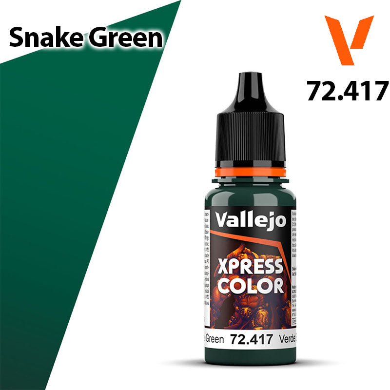 Vallejo Xpress Color - Snake Green - Val72417