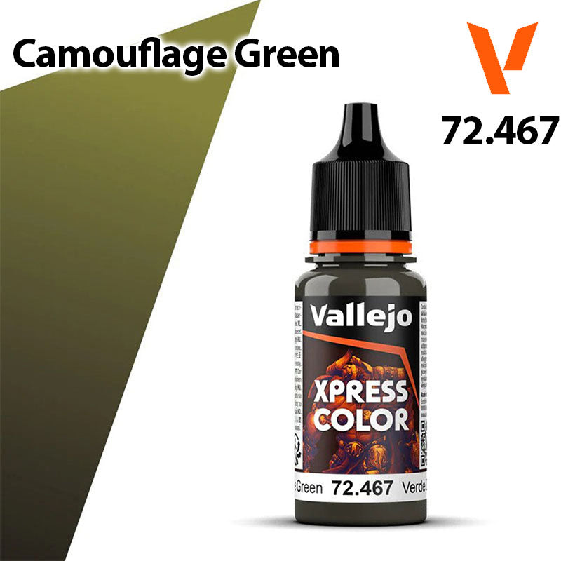 Vallejo Xpress Color - Camouflage Green - Val72467