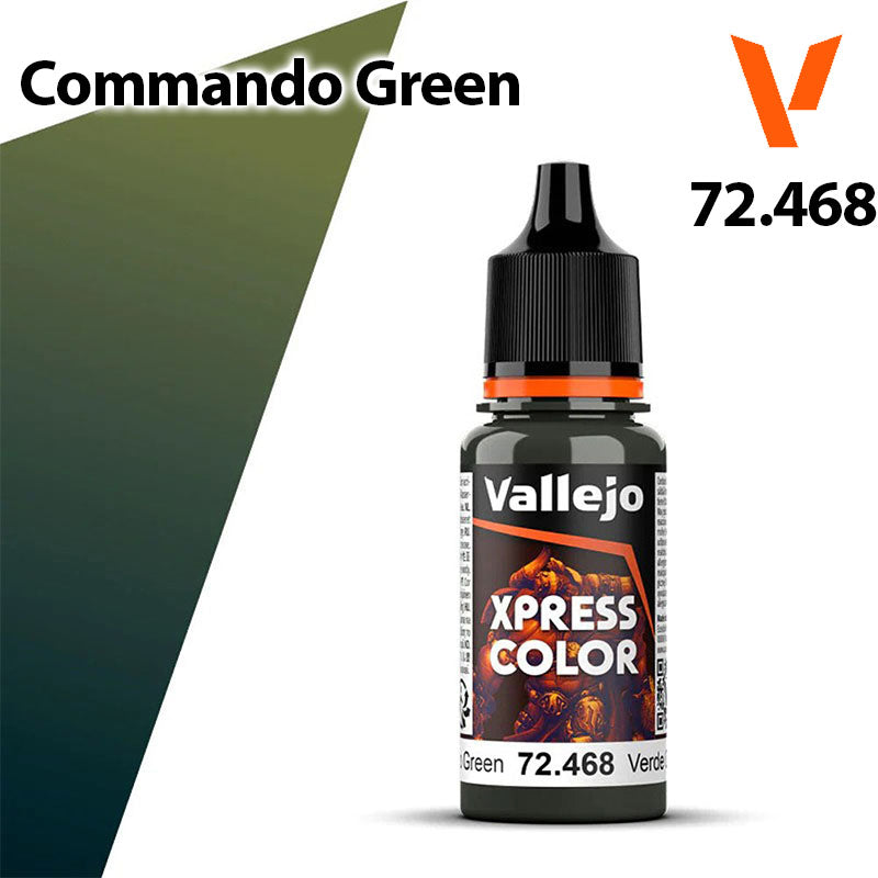 Vallejo Xpress Color - Commando Green - Val72468