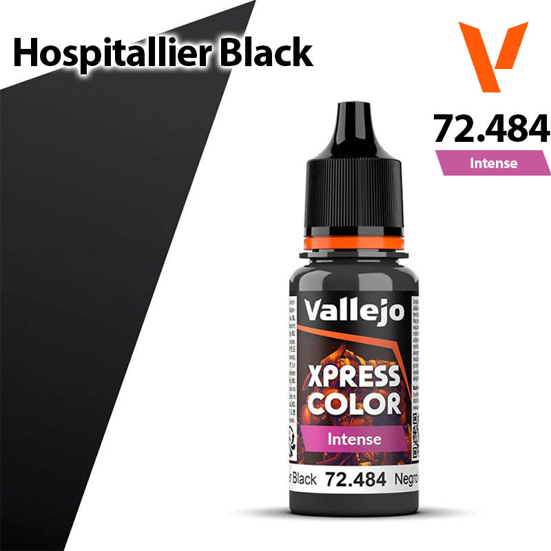 Vallejo Xpress Color - Intense Hospitallier Black- Val72484