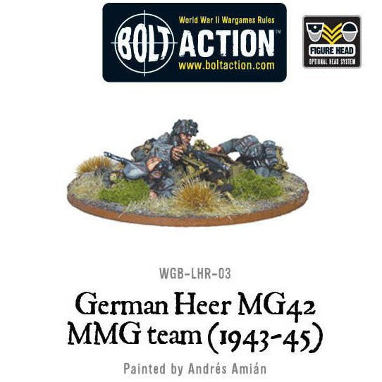 German Heer Mg42 Mmg Team (1943-45) ( Wgb-Lhr-03 )