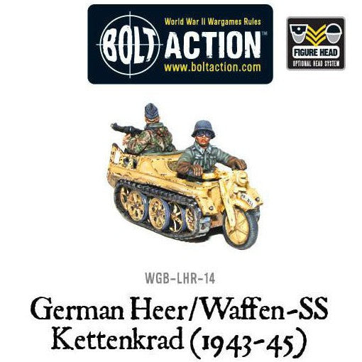 German Heer Waffen-Ss Kettenkrad (1943-45) (Wgb-Lhr-14)