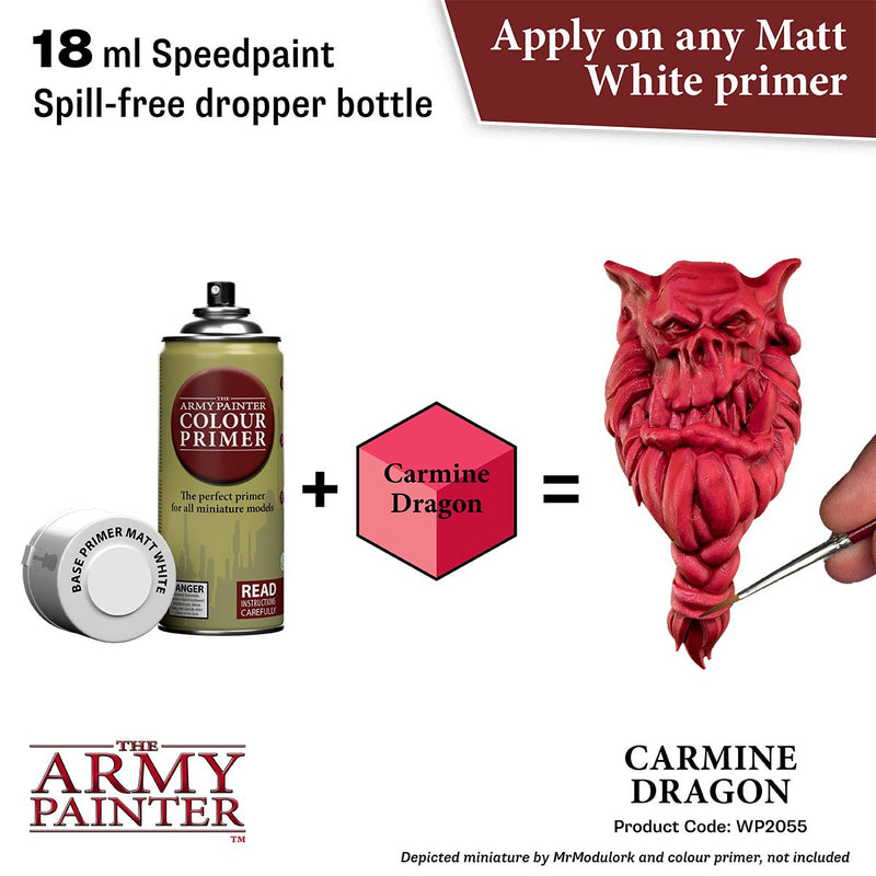 Speedpaint: Carmine Dragon ( WP2055 )