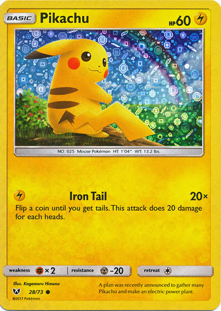 Pikachu (28/73) (General Mills Promo) [Miscellaneous Cards]