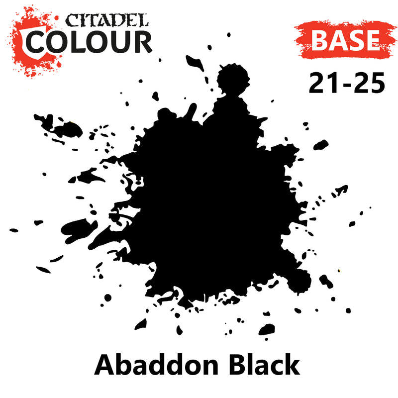 Citadel Base - Abaddon Black ( 21-25 )