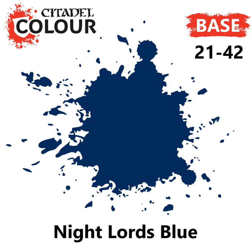 Citadel Base - Night Lords Blue ( 21-42 )