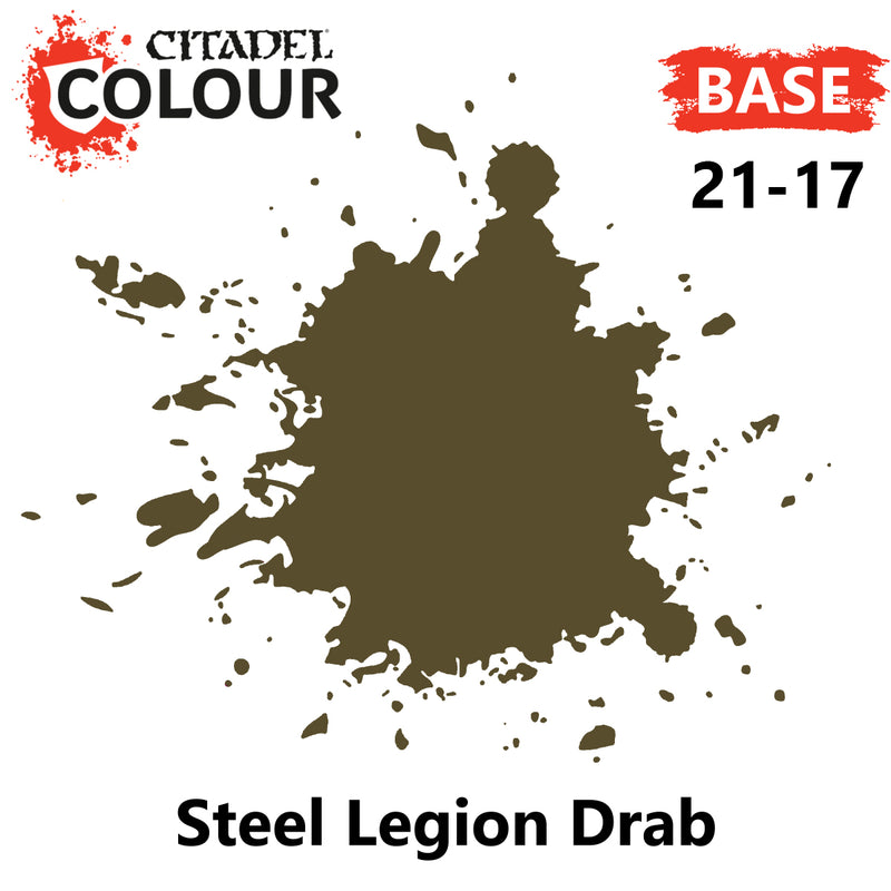 Citadel Base - Steel Legion Drab ( 21-17 )