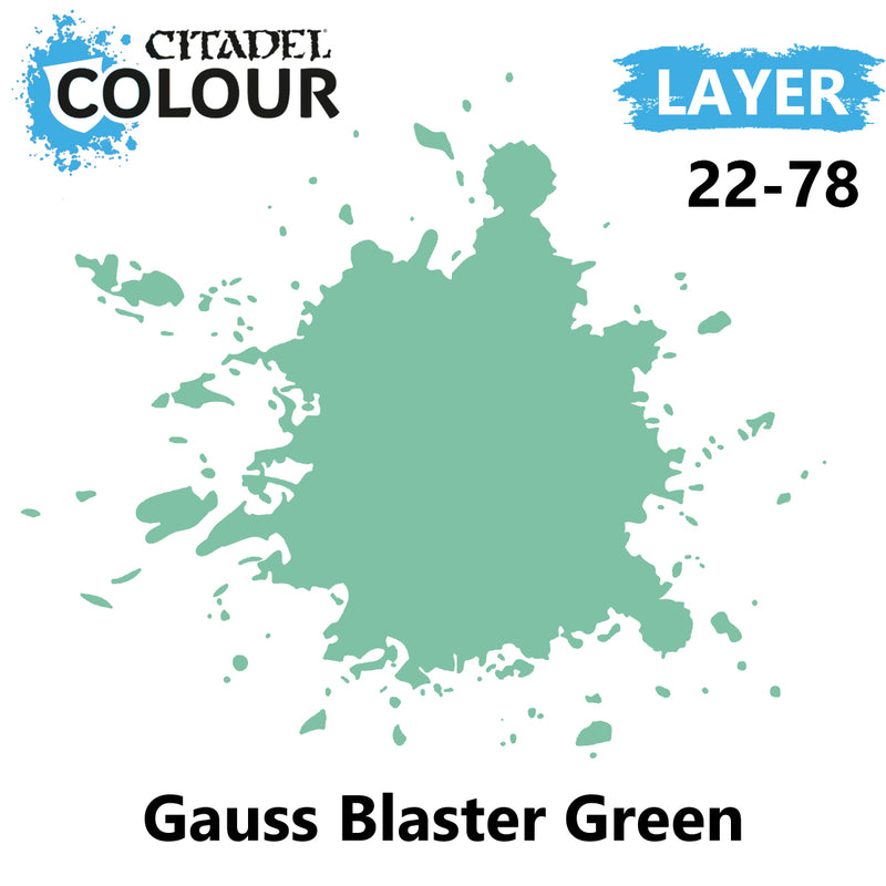 Citadel Layer - Gauss Blaster Green ( 22-78 )