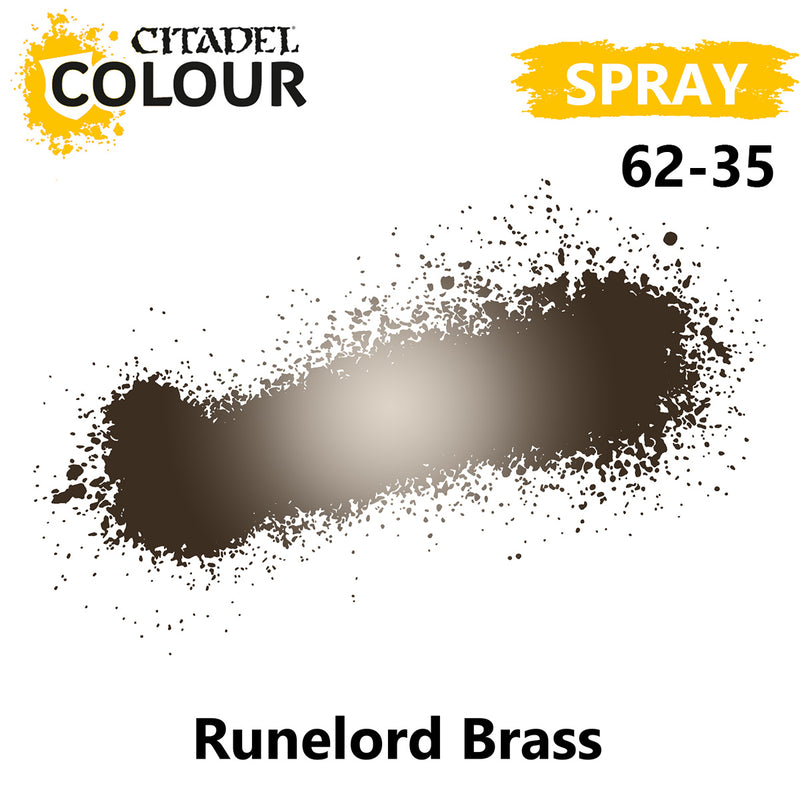 Citadel Primer Spray - Runelord Brass ( 62-35 )