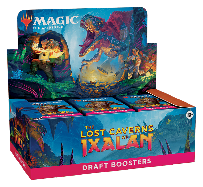 Lost Cavern of Ixalan Draft Booster Box with promo