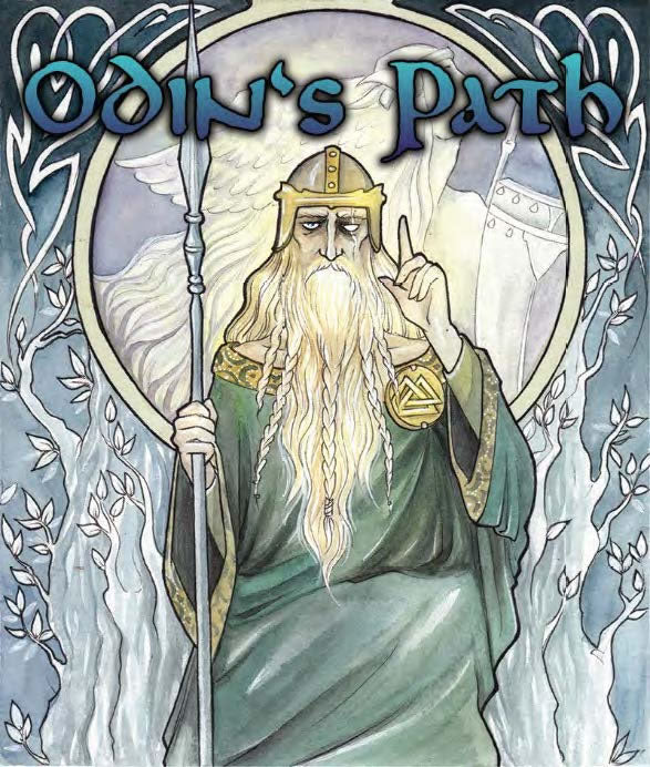 Odin's Path - Diviner Book and Elder Futhark Runes