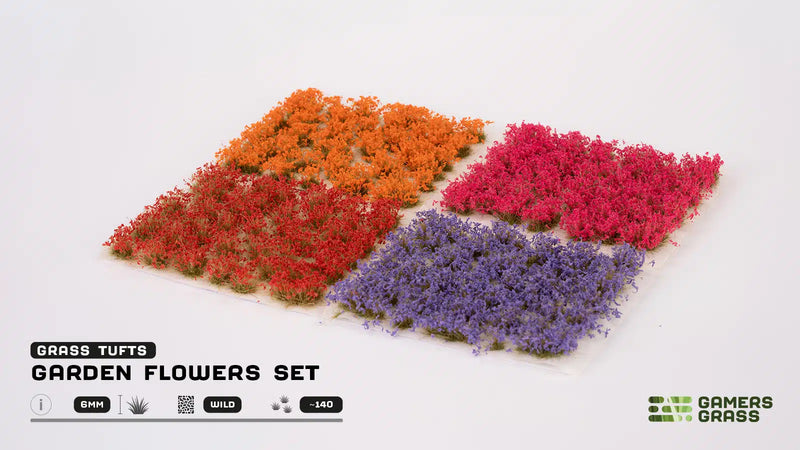 Gamers Grass Tuft - Garden Flowers Set (GGSET-GF)
