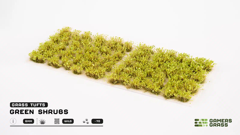 Gamers Grass Tuft - Green Shrubs (GGS-GR)