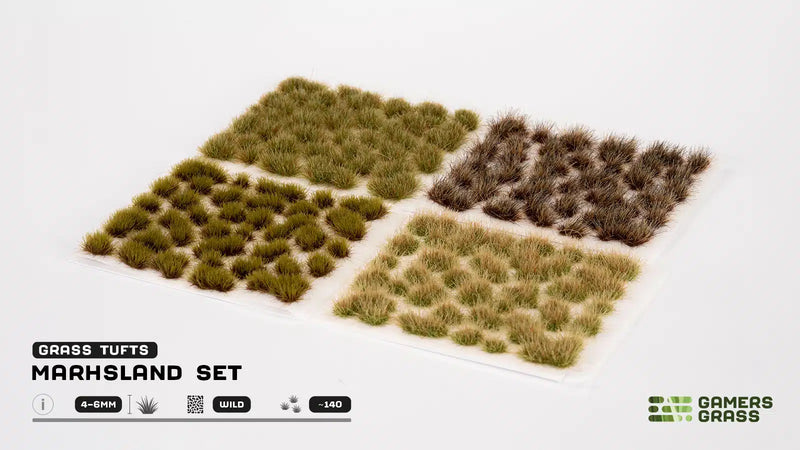 Gamers Grass Tuft - Marshland Set (GGSET-ML)