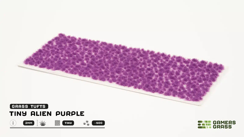 Gamers Grass Tufts - Tiny Alien Purple ( GGTT-PU )