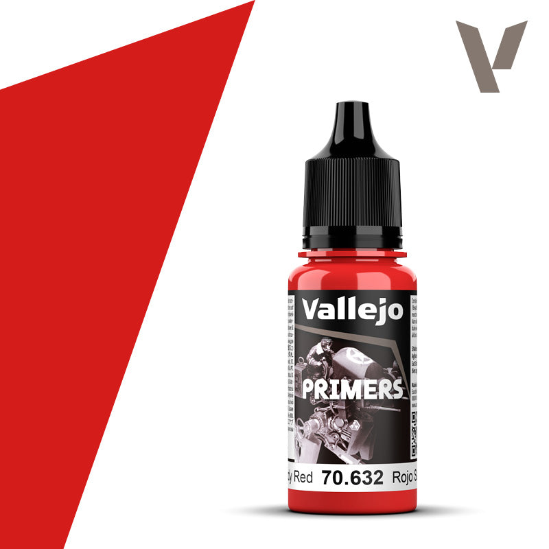 Vallejo Surface Primer - Bloody Red 18ml - Val70632 (54)