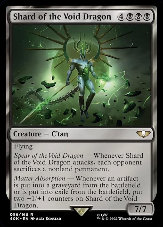 Shard of the Void Dragon (Surge Foil) [Universes Beyond: Warhammer 40,000]