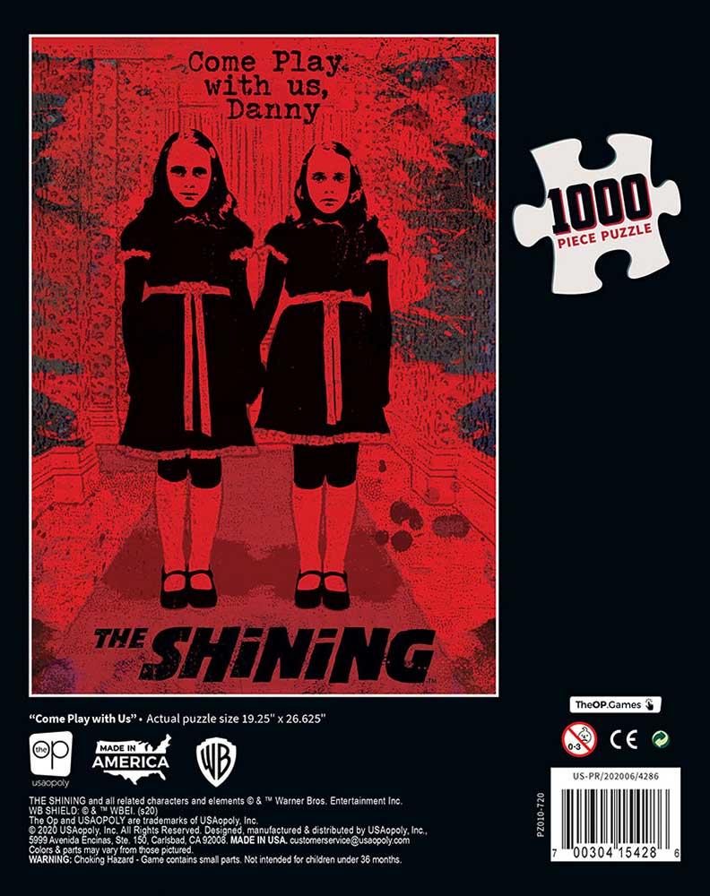 1000 Puzzle The Shining "Come Play With Us"