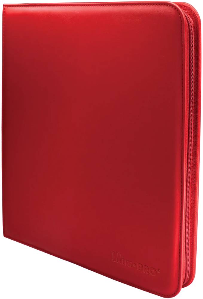 Ultra Pro Binder Pro Vivid 12-pocket Zippered - Red