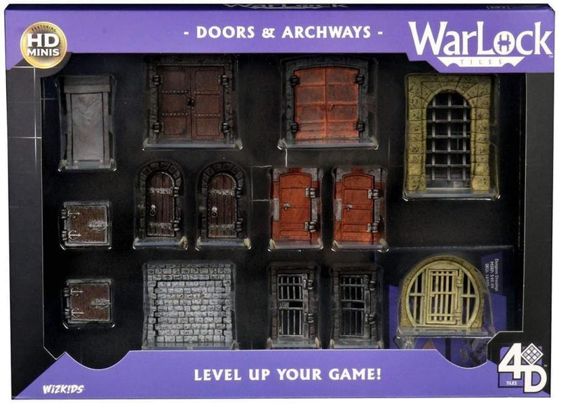 4D Warlock Tiles - Doors & Archways ( 16503 )