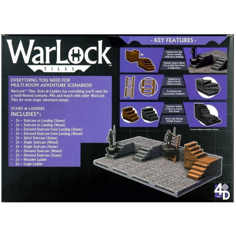 4D Warlock Tiles - Stairs & Ladders ( 16504 )