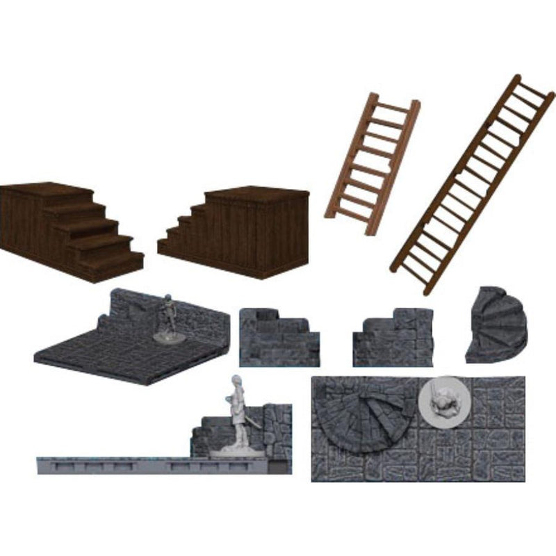 4D Warlock Tiles - Stairs & Ladders ( 16504 )