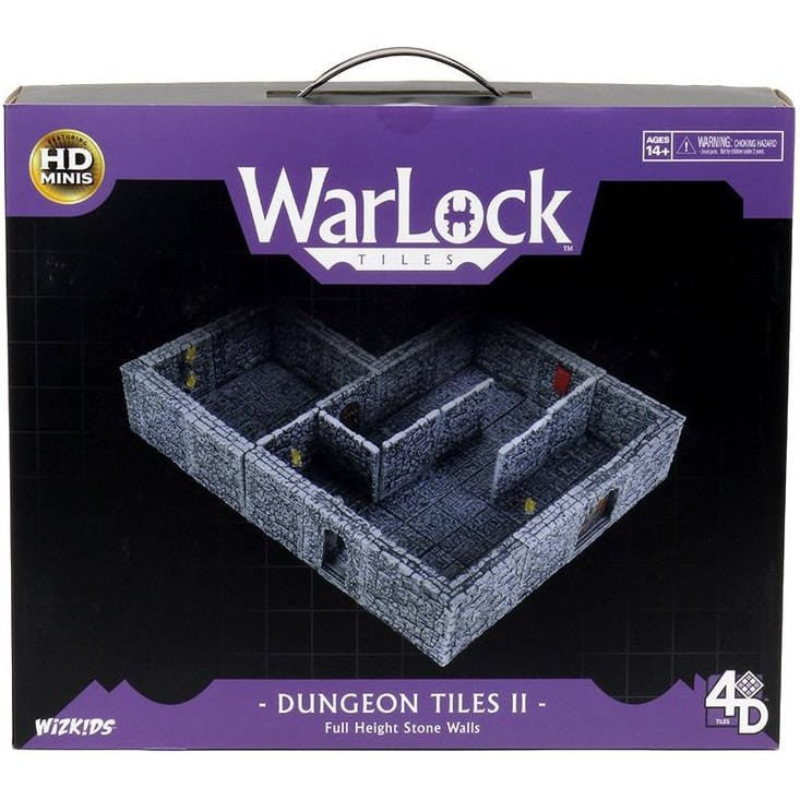 4D Warlock Tiles - Dungeon Tiles 2: Stone Walls ( 16510 )