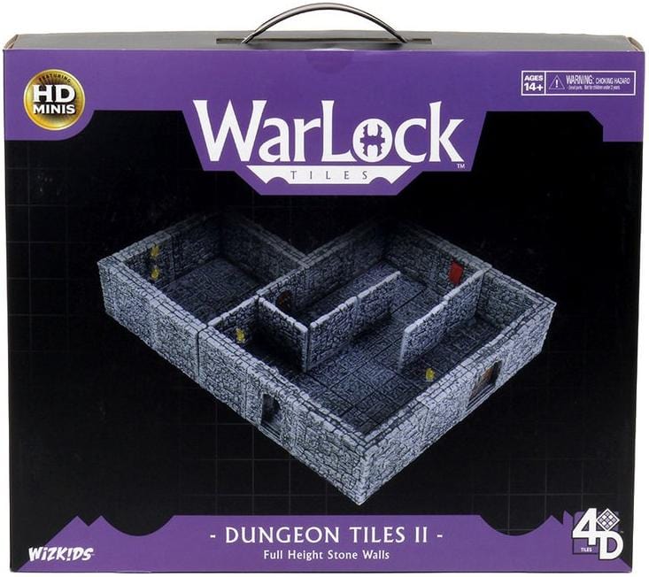 4D Warlock Tiles - Dungeon Tiles 2: Stone Walls ( 16510 )