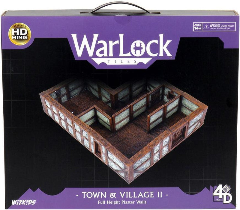 4D Warlock Tiles - Town & Village 2: Plaster Walls ( 16511 )