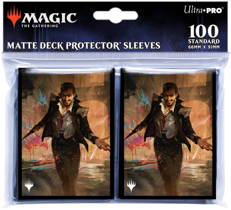 Ultra Pro Sleeves 100ct - Streets of New Capenna - Anhelo the Deacon
