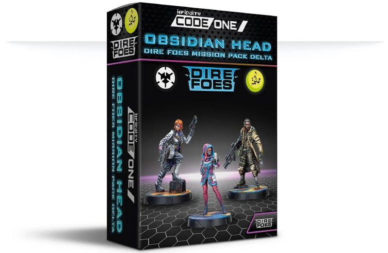 Infinity CodeOne: Dire Foes Mission Pack Delta: Obsidian Head (280042)