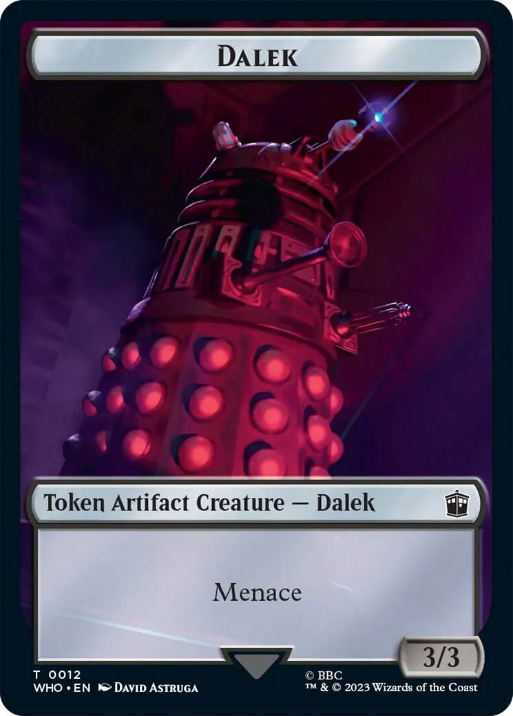 Dalek Token [Doctor Who Tokens]