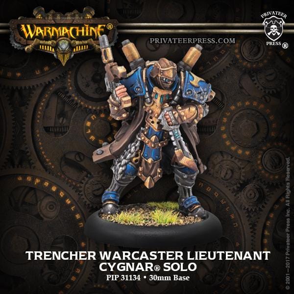 Trencher Warcaster Lieutenant - pip31134