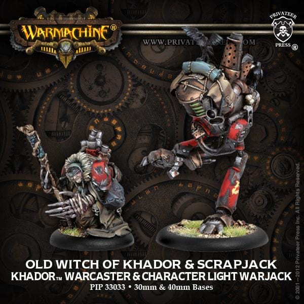 Old Witch Of Khador & Scrapjack - pip33033